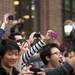 An audience films the Gangnam style flash mob on the MIchigan campus Friday. Daniel Brenner I AnnArbor.com